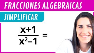 SIMPLIFICACIÓN de FRACCIONES Algebraicas 🍕 [upl. by Llerreg251]