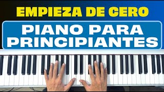 Clase Básica y Curso de Piano para Principiantes Lección 1 [upl. by Nottirb494]