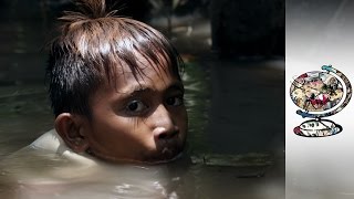 The Children Risking Their Lives In Underwater Gold Mines [upl. by Dannica449]