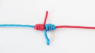 Fishing Knots How To Tie A Blood Knot [upl. by Celin]