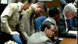 Michael Jackson Verdict Conrad Murray Guilty [upl. by Zulaledairam732]