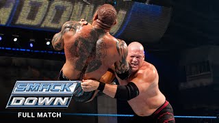 FULL MATCH  Batista vs Kane SmackDown Nov 27 2009 [upl. by Rodd4]