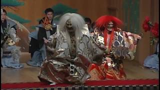 Kanze Noh Theatre Lion Dance from “Shakkyo” [upl. by Kandy]