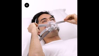 Managing leaks  Full face CPAP mask  ResMed AirFit™ F30 [upl. by Bloom]