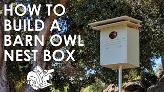 How to Build a Barn Owl Nesting Box [upl. by Zack]