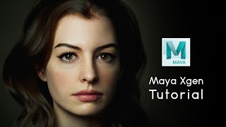 Creating Realistic Hair with Maya XGen [upl. by Mella]