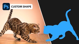 Custom Shapes in Photoshop  Advanced Tutorial [upl. by Rothwell]