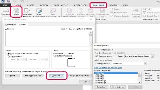 How to Make File Folder Labels in Microsoft Word [upl. by Noruq173]