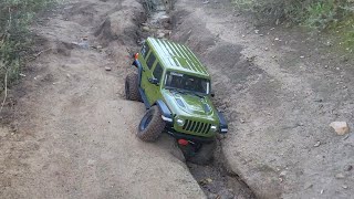 Axial SCX6 on a Proper Trail [upl. by Baudin]