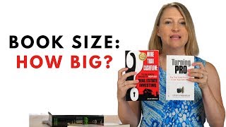 How Big Will My Book Be Includes book size examples [upl. by Qulllon]