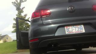 20 VW Golf TDI Straight pipe turbo whistle at idle [upl. by Rosanne]