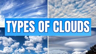 Cloud types stratus cumulus cirrus nimbus  strange formations [upl. by Terena]