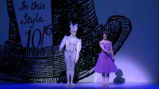 The Royal Ballet artists on Alices Adventures in Wonderland [upl. by Akinor46]