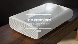 The Premiere 4K Laser Smart Projector  Samsung [upl. by Ahsenauq]