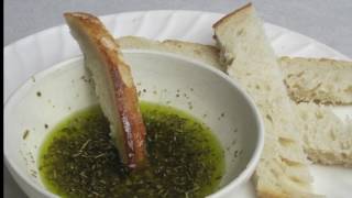 HEALTHY OLIVE OIL BREAD DIP [upl. by Etneciv]