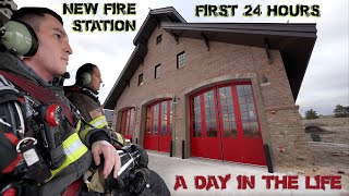 First 24 Hours in a New Fire Station  A Day in the Life [upl. by Falo258]