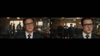 Kingsman comparison bar fight eggsy amp harry [upl. by Fenella]