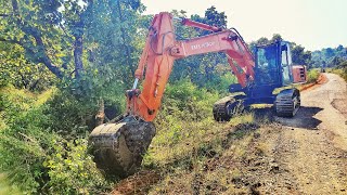 TATA Hitachi 200 Poclane work tatahitachipoclain jcbconstructiontatahitach iexcavator poclain [upl. by Hagan]