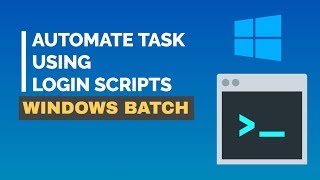 How to Create a Login Batch Scripts Windows [upl. by Helbonna]