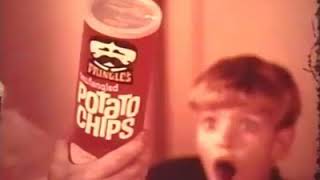 Pringles quotNewfangledquot Potato Chips Commercial  1970s [upl. by Hannazus]