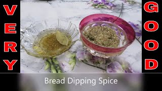 The Best Olive Oil Bread Dipping Spice Mix [upl. by Urias]