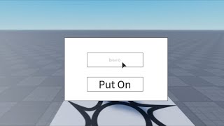 Custom Clothes  Accessories GUI Using ID In Roblox Studio Tutorial [upl. by Malissa296]