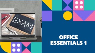 Office Essentials ICDL [upl. by Yetsirhc]