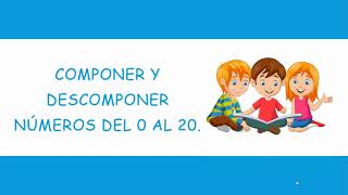 Componer y descomponer números hasta el 20 [upl. by Yuht]