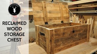 Build a storage chest from reclaimed wood [upl. by Tibbetts511]