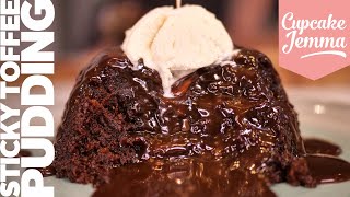 Steamed Sticky Toffee Pudding Recipe amp Tutorial  Cupcake Jemma [upl. by Huai]