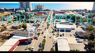 4K North Myrtle Beach SC  Aerial Experience [upl. by Soinotna]