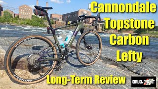 Cannondale Topstone Carbon Lefty LongTerm Review [upl. by Ellinger]