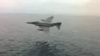 Extremely low pass over the Aegean sea HAF F4 Phantom [upl. by Anirb]