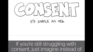 Understanding Consent  Do not force anyone to drink tea [upl. by Zetnas903]