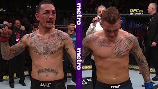 Dustin Poirier vs Max Holloway HIGHLIGHTS two great warriors  UFC 242 [upl. by Nortal]