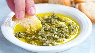 Easy Olive Oil Bread Dip Recipe [upl. by Gnoy]