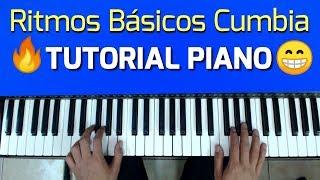 Como Tocar Cumbia En Piano  Tutorial [upl. by Tama]