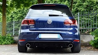 Golf Mk6 GTD  TDI AWESOME SOUND with straight pipes by Supersprint [upl. by Ornstead442]