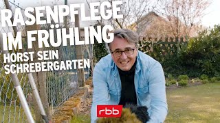 6 Schritte zum perfekten Rasen im Frühling  Horst sein Schrebergarten [upl. by Selie]