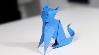 Origami CAT 1  How to Fold [upl. by Cerelia]