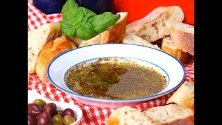 Olive Oil amp Balsamic Bread Dip  Appetizer [upl. by Apicella]