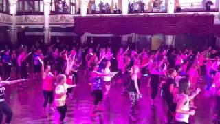 Clubbercise dance fitness at the International Fitness Showcase 2016 [upl. by Gladdie]