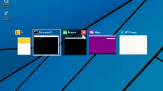 Windows 10 How to View all open programs and apps [upl. by Hellene]