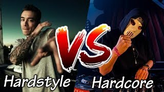 HARDSTYLE VS HARDCORE 1 [upl. by Corly]