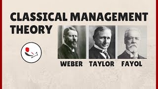 Classical Management Theory [upl. by Etnuhs]