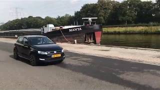 VW Polo 6R 16 TDI Straight pipe sound [upl. by Elamaj892]