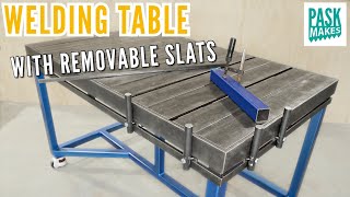 Ultimate Welding Table  Workbench with Awesome Clamping Options [upl. by Anastasio]