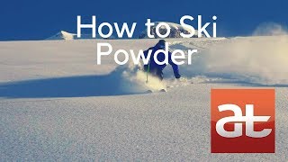 How to Ski Powder Alltracks Academy [upl. by Dragde330]