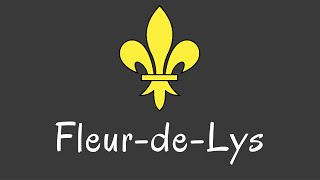 What is the French quotFleurdeLysquot or FleurdeLis and what does it represent [upl. by Wolfie331]