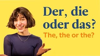 Der Die Oder Das  German Articles  German In 60 Seconds [upl. by Nylyahs]